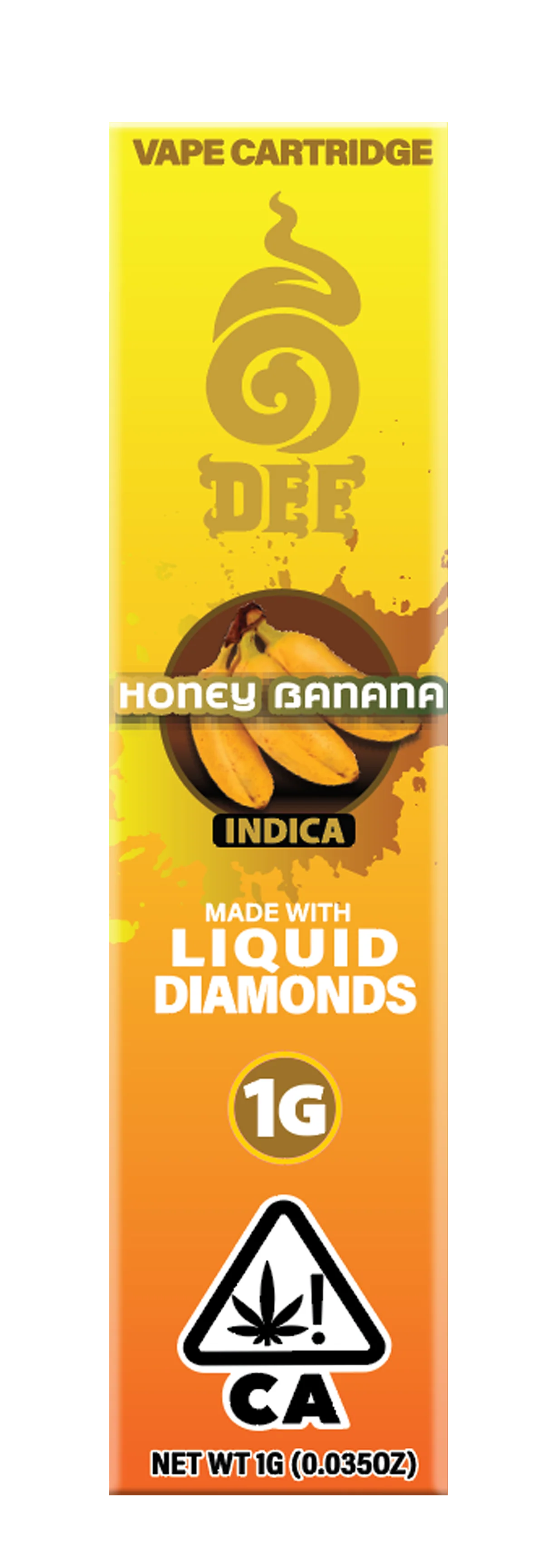 Dee Honey Banana Vape Cartridge 1g