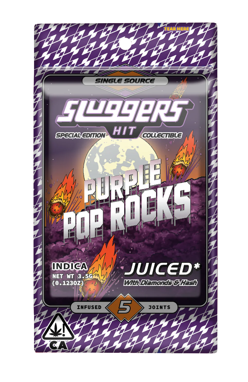 Purple Pop Rocks Indica Juiced 5pk