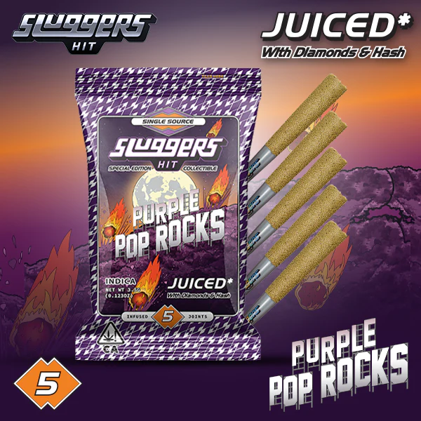 Purple Pop Rocks Indica Juiced 5pk - Image 5