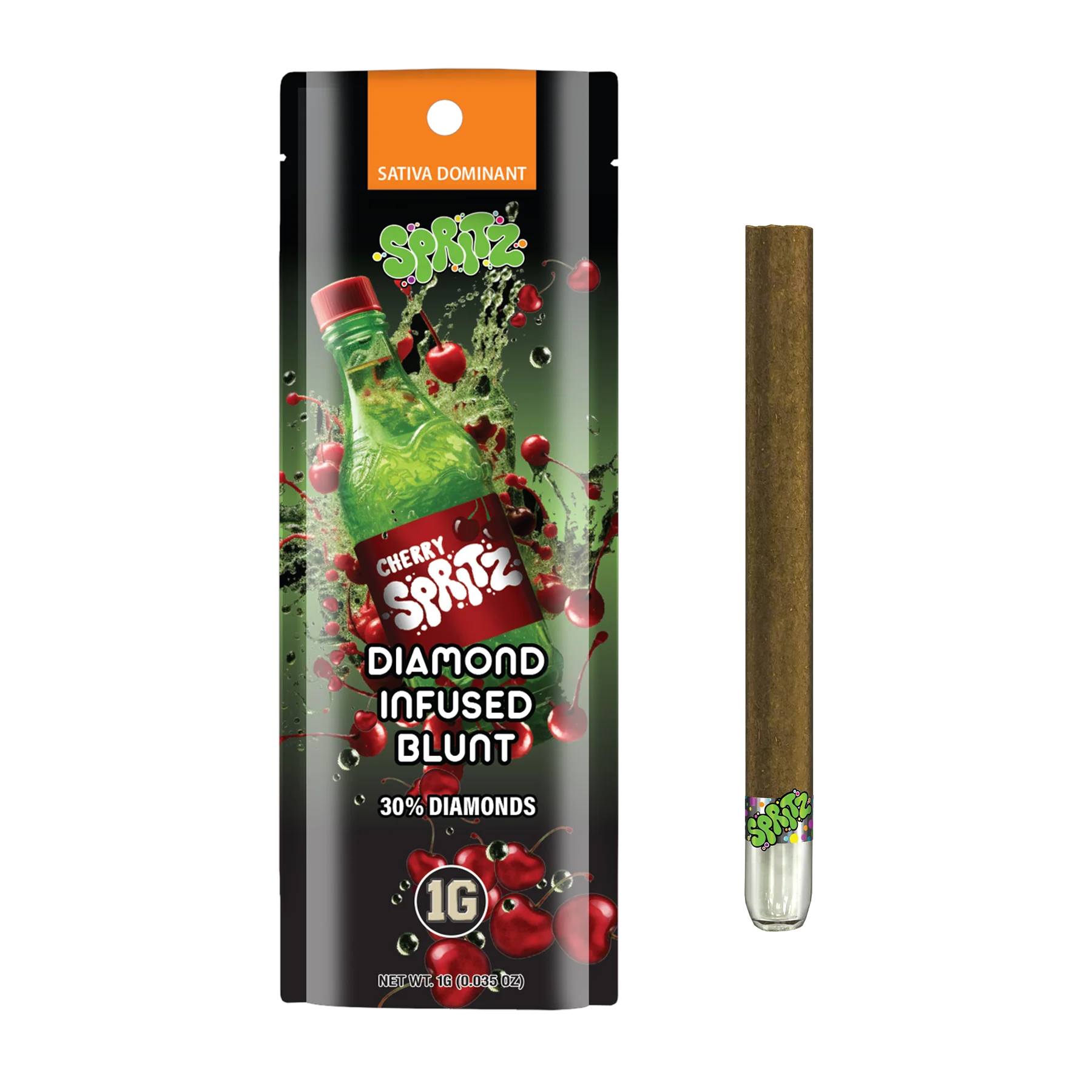 Spritz  Cherry Spritz Sativa 1g Infused Blunt