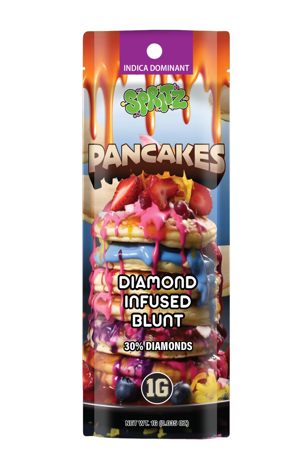Spritz Pancakes Indica 1g Infused Blunt